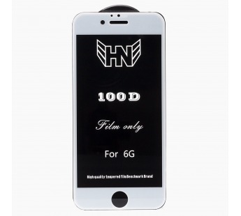Защитное стекло Full Screen Brera 3D Premium для "Apple iPhone 6/iPhone 6S" (white)(131488)#552529