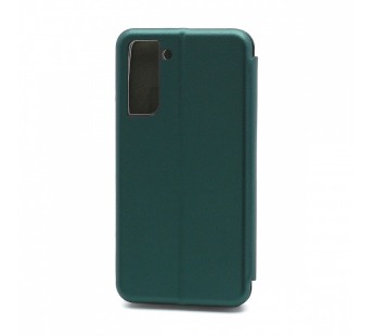 Чехол-книжка BF модельный (силикон/кожа) для Samsung Galaxy S21 зеленый#544091
