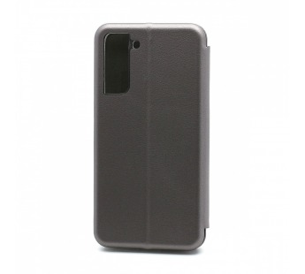 Чехол-книжка BF модельный (силикон/кожа) для Samsung Galaxy S21 серебристый#544113