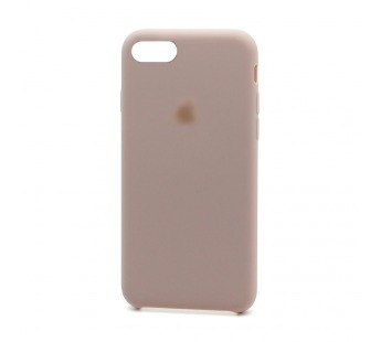Чехол Silicone Case с лого для Apple iPhone 7/8/SE 2020 (019) розовый#1705401