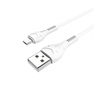 Кабель USB - micro USB Hoco X37 Cool power (white)#540788