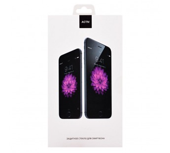 Защитное стекло Full Screen Activ с цветной рамкой для "Apple iPhone 6 Plus/iPhone 6S Plus" (black)#543712