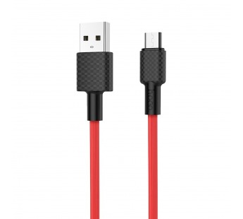 Кабель USB - micro USB Hoco X29 Superior для HTC/Samsung (100 см) (red)#577186