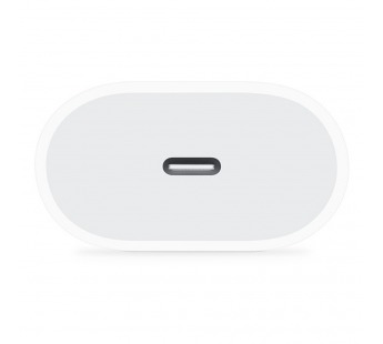 Адаптер Сетевой [Apple] Type-C PD 18W (white) REPLICA(128952)#1631963