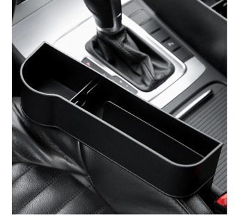 Органайзер - автомобильный карман между сиденьями пластиковый (black) (131959)#552373