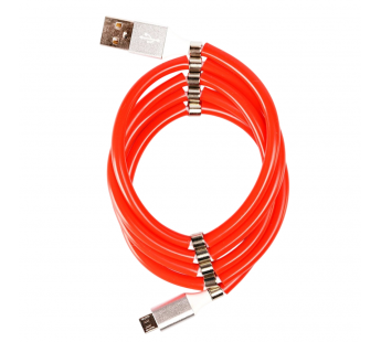 Кабель USB - micro USB - MCM-1 100см 2,4A (red) (122438)#2126320