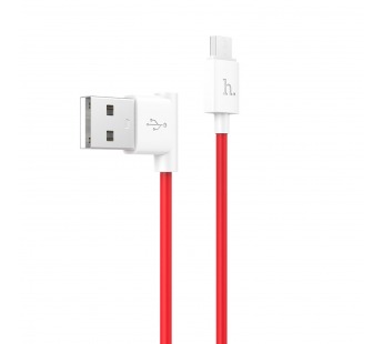 Кабель USB - micro USB Hoco UPM10 120см 2,1A (red) (73275)#585534