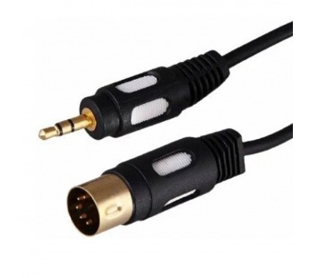 Шнур шт. Е5 - шт.3,5мм 1,5м Gold "Rexant"#2052615