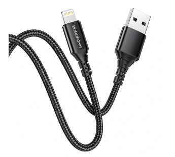 Кабель USB - Apple Lightning Borofone BX54 Черный#1629189