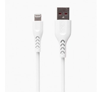 Кабель USB - Apple lightning SKYDOLPHIN S49LB 200см 3A (white) (105937)#1691550