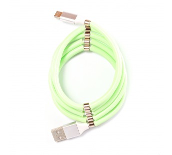 Кабель USB - Type-C - MCT-1 100см 1,5A (green) (122440)#593665