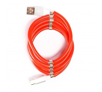 Кабель USB - Type-C - MCT-1 100см 1,5A (red) (122437)#593631