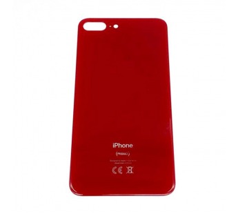 Задняя крышка iPhone 8 Plus (стекло) Красный ААА#1662868