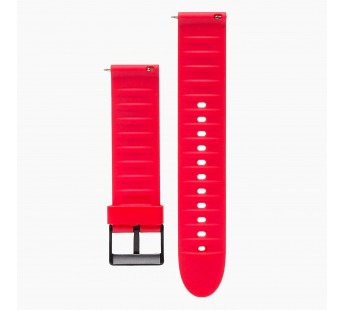Ремешок - WB01 22 мм универсальный силикон (016) (red) (131529)#1681374