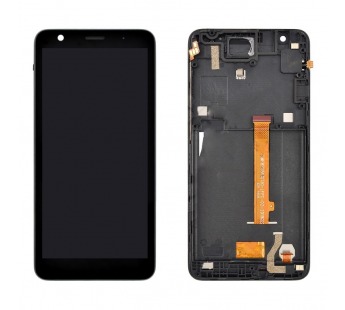 Дисплей для ZTE Blade L8/A3 (2019) в рамке + тачскрин (черный)#2167691