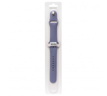 Ремешок - ApW для "Apple Watch 38/40/41 mm" Sport Band (S) (lavender) (107180)#651971