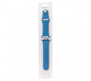 Ремешок - ApW для "Apple Watch 38/40/41 mm" Sport Band (S) (sky blue) (107190)#652220