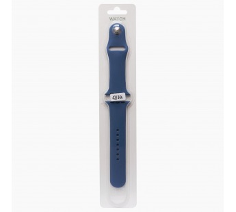 Ремешок - ApW для "Apple Watch 42/44/45/49 mm" Sport Band (S) (alaskan blue) (110892)#651983
