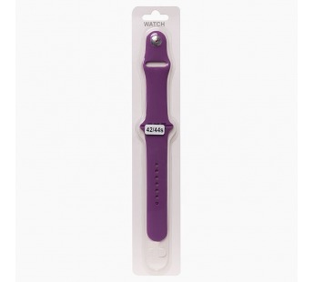 Ремешок - ApW для "Apple Watch 42/44/45/49  mm" Sport Band (S) (purple) (107222)#651947