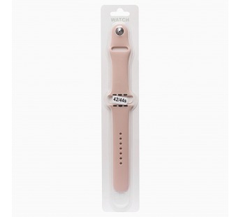 Ремешок - ApW для "Apple Watch 42/44/45/49  mm" Sport Band (S) (sand pink) (110895)#651950