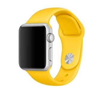 Ремешок - ApW для "Apple Watch 42/44/45 mm" Sport Band (S) (yellow) (107230)#651849