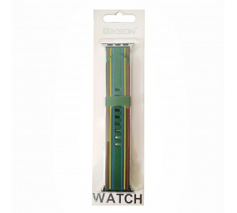 Ремешок - ApW17 Apple Watch 38/40/41мм силикон (103) (L) (multicolor) (123115)#651715