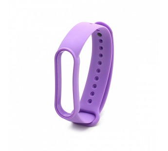 Силиконовый ремешок для Xiaomi Mi Band 5/6 фиолетовый (002)#683027