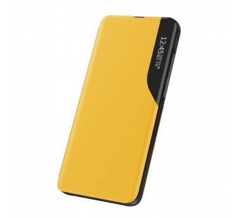                                 Чехол-книжка Xiaomi Poco M3 Smart View Flip Case под кожу желтый*#1850091