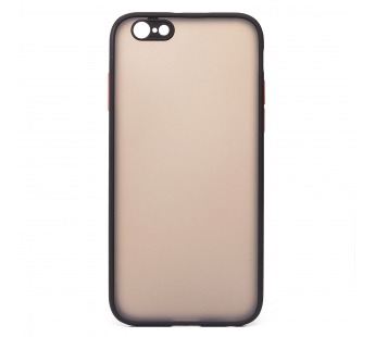 Чехол-накладка - PC041 для Apple iPhone 6/iPhone 6S (black/black)#744213