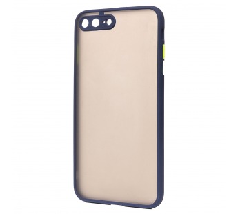 Чехол-накладка - PC041 для Apple iPhone 7 Plus/iPhone 8 Plus (dark blue/black)#744226