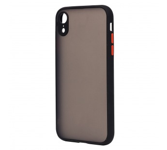 Чехол-накладка - PC041 для Apple iPhone XR (black/black)#2086410