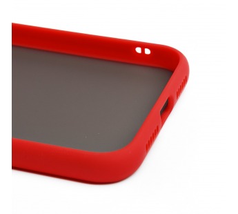 Чехол-накладка - PC041 для Apple iPhone XR (red/black)#2086460