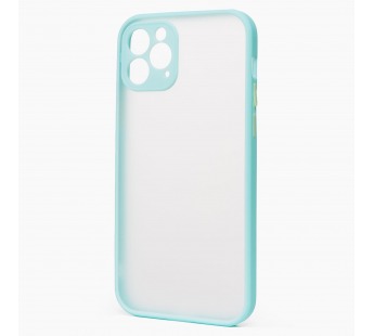 Чехол-накладка - PC041 для Apple iPhone 12 Pro (light blue/white)#1636884