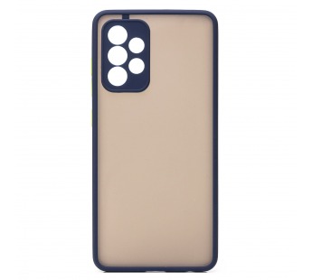 Чехол-накладка - PC041 для Samsung SM-A525 Galaxy A52 (dark blue/black)#2086456