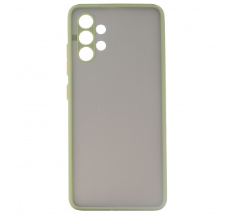 Чехол-накладка - PC041 для Samsung SM-A325 Galaxy A32 4G (green/black)#744419