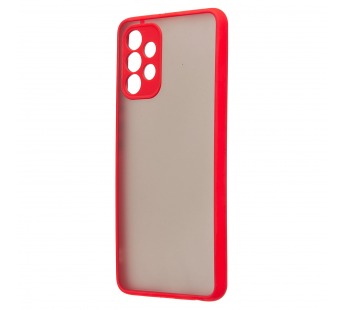 Чехол-накладка - PC041 для Samsung SM-A325 Galaxy A32 4G (red/black)#2086446