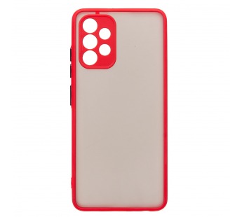 Чехол-накладка - PC041 для Samsung SM-A325 Galaxy A32 4G (red/black)#2086447