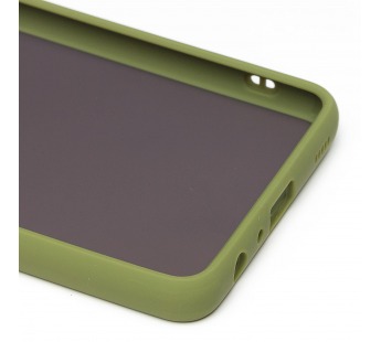 Чехол-накладка - PC041 для Samsung SM-A725 Galaxy A72 (green/black)#2086437