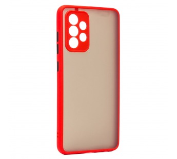 Чехол-накладка - PC041 для Samsung SM-A725 Galaxy A72 (red/black)#2086434