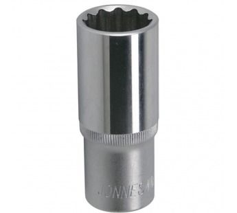 Головка 1/2"DR торцевая глубокая 32мм, 12-гранная#876352