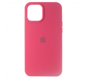 Чехол-накладка Silicone Case с лого для Apple iPhone 12 Pro Max (045) малиновый#752294