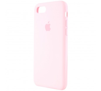 Чехол-накладка Silicone Case с лого для Apple iPhone 7/8/SE 2020 (006) розовый#752502