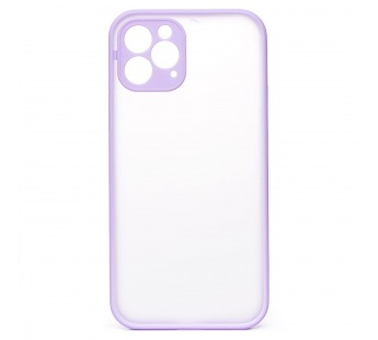 Чехол-накладка - PC041 для Apple iPhone 12 Pro (light violet/white)#744461