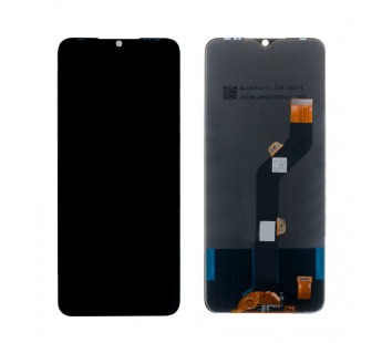 Дисплей для Tecno Pouvoir 4 в сборе с тачскрином Черный#752522