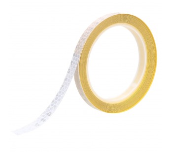 Аксессуары для велосипеда и самоката - светоотражающая лента (white)(130820)#752623