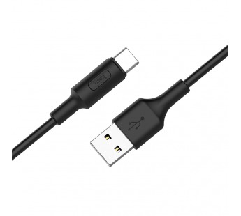 Кабель USB - Type-C Hoco X25 Soarer (100 см) (black)#777616