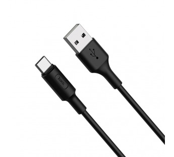 Кабель USB - Type-C Hoco X25 Soarer (100 см) (black)#777615