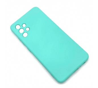 Чехол Samsung A32 (2021) Microfiber Бирюзовый#1476459