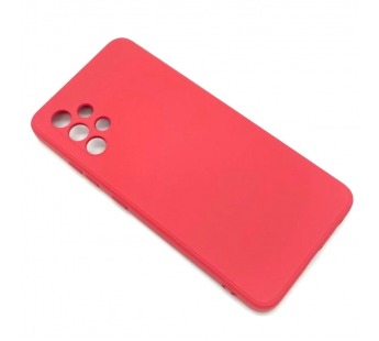 Чехол Samsung A32 (2021) Microfiber Красный#1476460