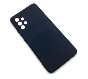 Чехол Samsung A32 (2021) Microfiber Черный#1476463